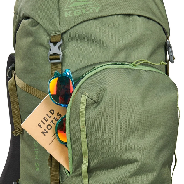 Рюкзак Kelty Asher 55 winter moss-dill зелений - Фото 5 Рюкзак Kelty Asher 55 winter moss-dill зелений - изображение 5