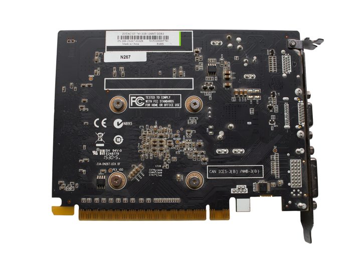 Видеокарта GeForce GT 740 2GB Zotac (ZT-71004-10L) Б/У - изображение 3