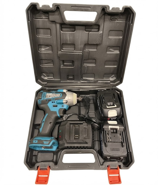 Аккумуляторный гайковерт Makita DTW1000 1000 Нм бесщеточный ударный гайковерт 48 В 6 А·ч 3 скорости квадрат 1/2" с 2 АКБ головками кейсом для авто СТО гаража монтажа - Фото 6 Аккумуляторный гайковерт Makita DTW1000 1000 Нм бесщеточный ударный гайковерт 48 В 6 А·ч 3 скорости квадрат 1/2" с 2 АКБ головками кейсом для авто СТО гаража монтажа - изображение 6