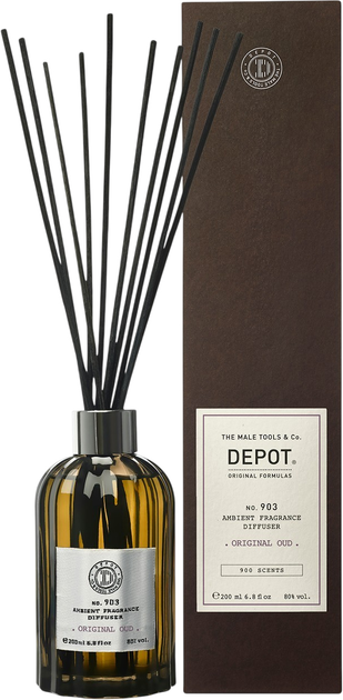 Аромадифузор Depot No.903 Ambient Fragrance Diffuser Original Oud 200 мл (8032274079118) - Фото 1 Аромадифузор Depot No.903 Ambient Fragrance Diffuser Original Oud 200 мл (8032274079118) - зображення 1