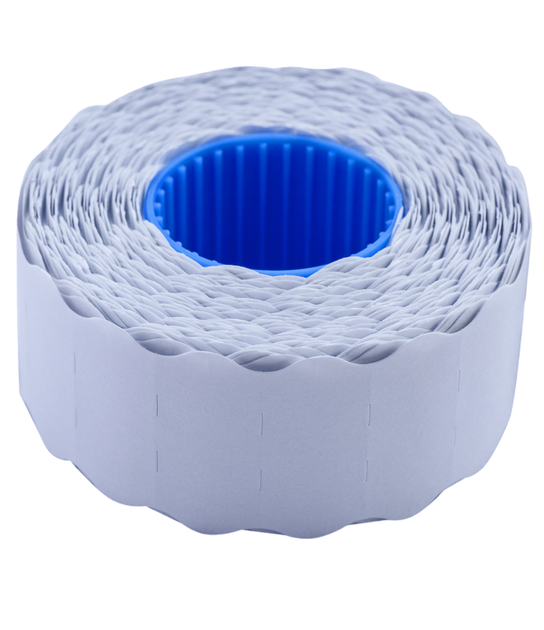 Цінник BUROMAX 281202-12 (26 * 12) 12м 1000шт. фігурний, білий (10) /BM.281103-12/ - Фото 1 Цінник BUROMAX 281202-12 (26 * 12) 12м 1000шт. фігурний, білий (10) /BM.281103-12/ - зображення 1