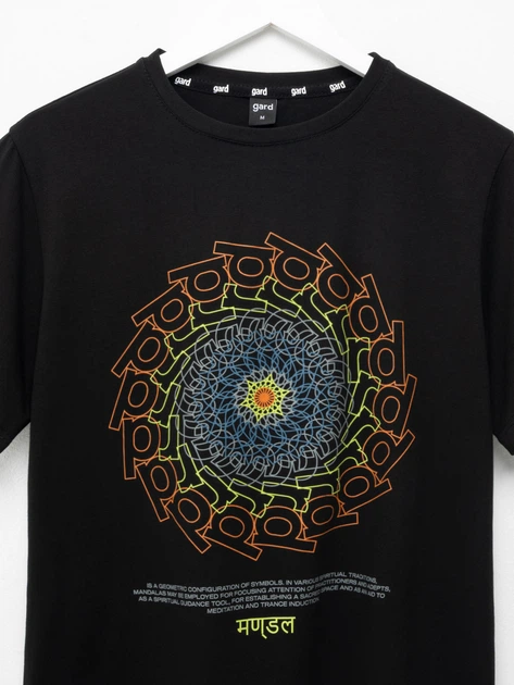 Футболка gard MANDALAS 2/25 XL чорний 11263 - Фото 2 Футболка gard MANDALAS 2/25 XL чорний 11263 - изображение 2