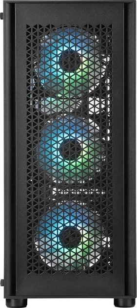 Корпус Prologix GM-07RBA Black с 4 ARGB вентиляторами - Фото 4 Корпус Prologix GM-07RBA Black с 4 ARGB вентиляторами - изображение 4