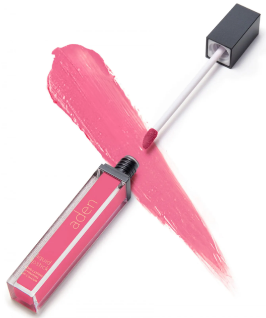ADEN Рідка матова помада 12 Brink Pink, 7 мл - Фото 1 ADEN Рідка матова помада 12 Brink Pink, 7 мл - изображение 1