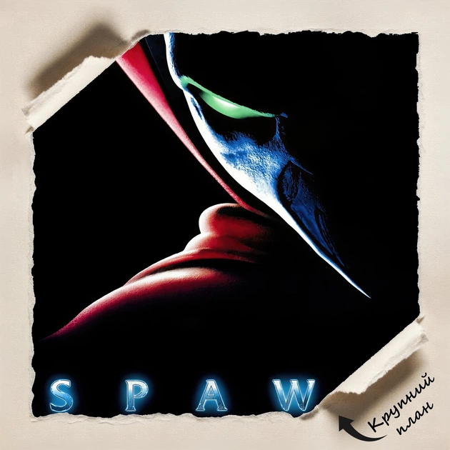 Постер Спаун, Spawn (1997), культове кіно, A3 42×28 см (id4982) - зображення 4