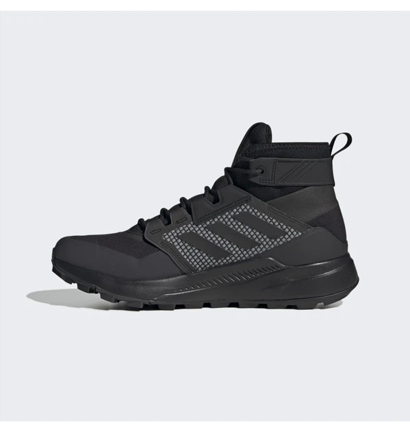 Чоловічі трекінгові високі кросівки Terrex Trailmaker Mid Gore-tex Black FY2229 для туризму хайкінг активний відпочинок чорного кольору розмір 46 - изображение 3