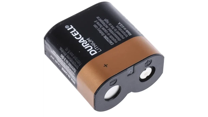 Батарейка CR-P2 Duracell Lithium 6V DL223, 223, EL223AP - изображение 4