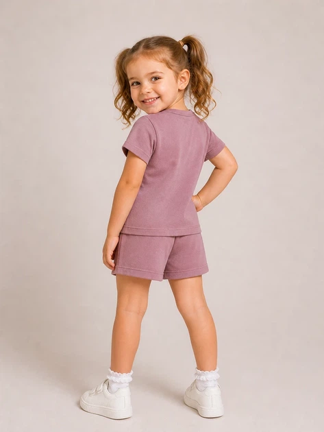 Комплект детский Wednesday Kiddo пудровый 110 см - изображение 2
