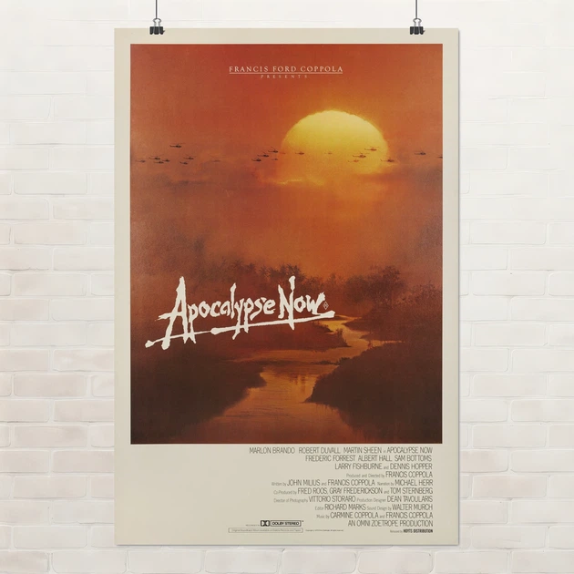 Постер Апокалипсис сегодня, Apocalypse Now (1979), культовое кино, Фрэнсис Коппола, A0 106×71 см (id6130) - Фото 1 Постер Апокалипсис сегодня, Apocalypse Now (1979), культовое кино, Фрэнсис Коппола, A0 106×71 см (id6130) - изображение 1