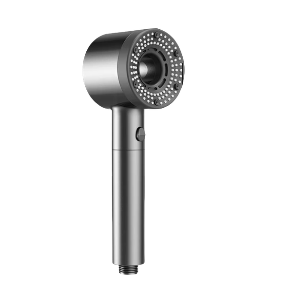 Популярная модель душевой лейки Canbo Gunmetal Gray с функцией распыления, массажным распылением и полой ручной душевой лейкой. - Фото 4 Популярная модель душевой лейки Canbo Gunmetal Gray с функцией распыления, массажным распылением и полой ручной душевой лейкой. - изображение 4