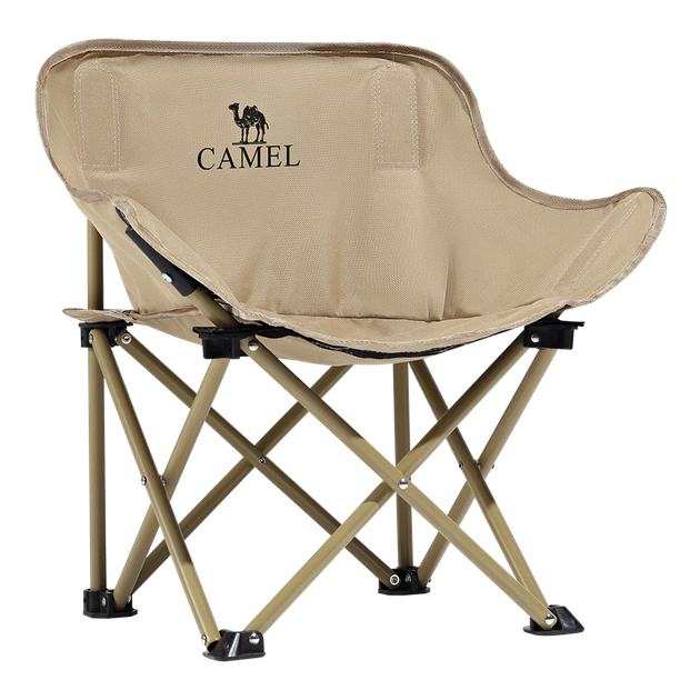 Детский складной пляжный стул CAMEL Outdoor Moon Chair, складной портативный стул для пикника и рыбалки, стул для кемпинга и рисования, цвет хаки. - изображение 4