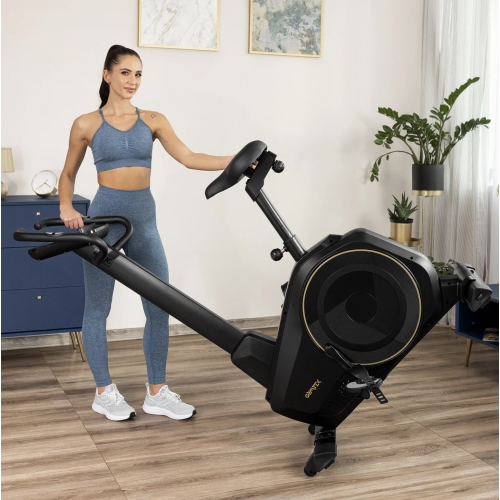 Велотренажер Gymtek XB6000 електромагнітний золотий - изображение 10