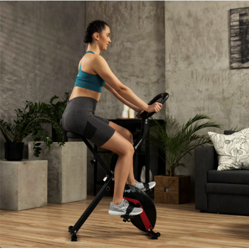 Велотренажер Hop-Sport HS-3020X Quest X-Bike чорно-червоний - Фото 2 Велотренажер Hop-Sport HS-3020X Quest X-Bike чорно-червоний - изображение 2