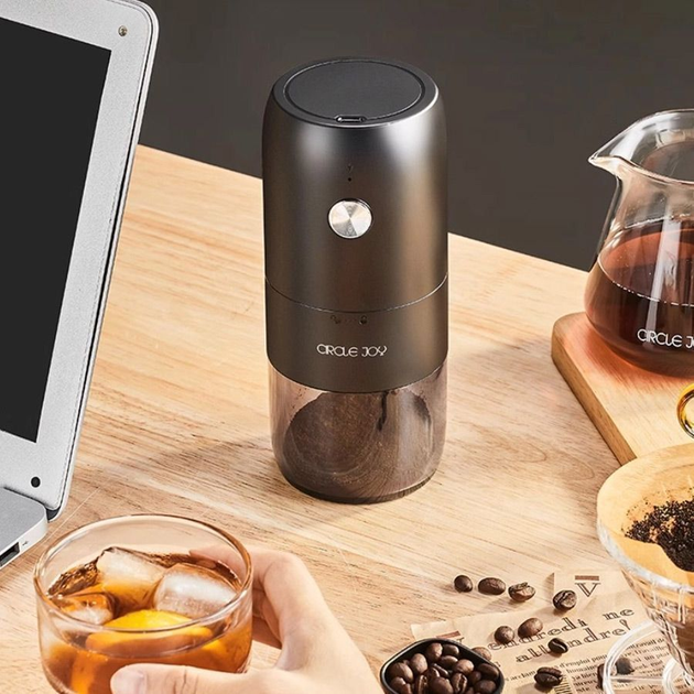Електрична кавомолка Xiaomi Circle Joy electric coffee grinder/ hand brewed coffee grinder - изображение 7