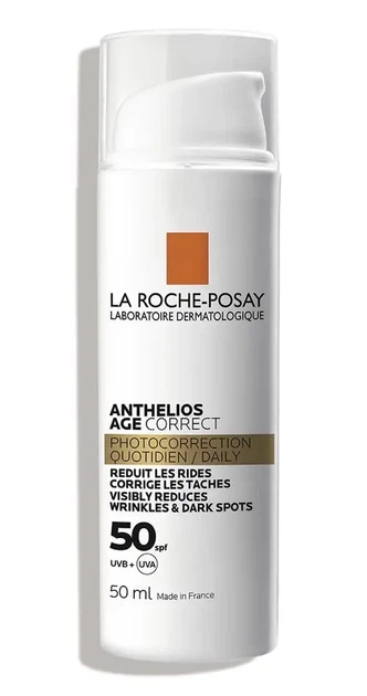 Антивозрастной солнцезащитный крем для лица La Roche-Posay Anthelios Age Correct SPF 50+ 50 мл - изображение 2