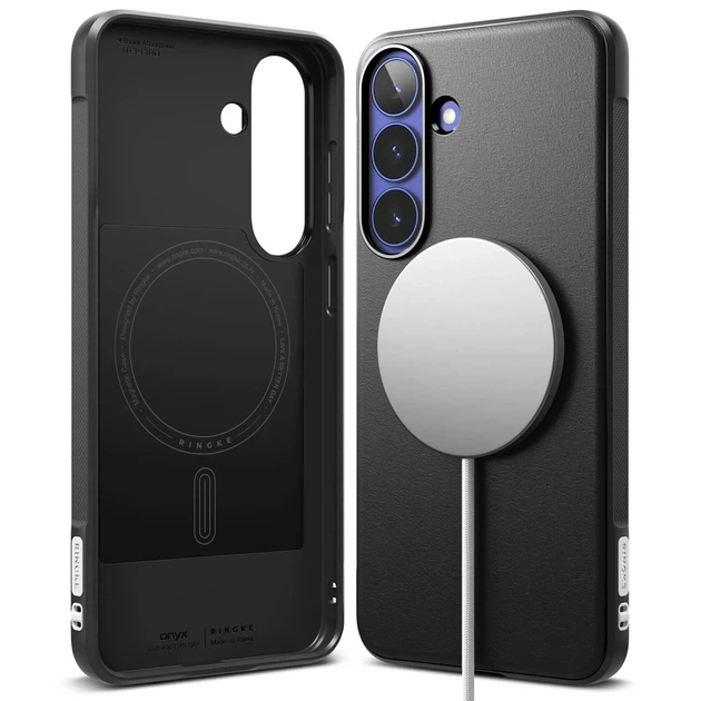 Чехол Ringke Onyx Magnetic для Samsung Galaxy S26 FE Black (8800380463837) - изображение 3