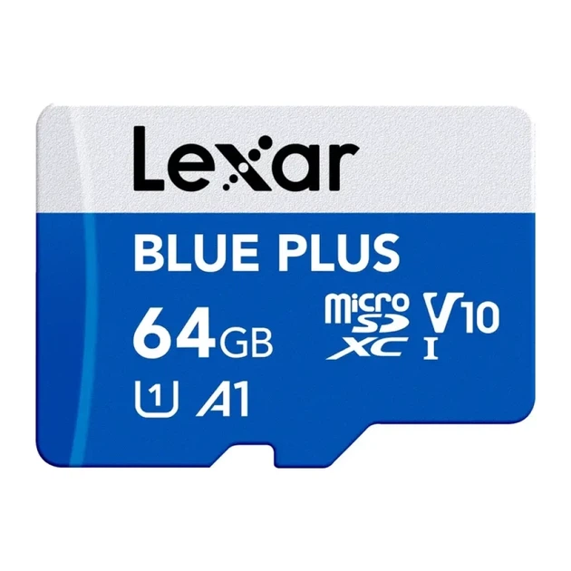 Карта пам'яті microSD Lexar 3.0 64GB (LMSBLPL064G-BNANG) - Фото 1 Карта пам'яті microSD Lexar 3.0 64GB (LMSBLPL064G-BNANG) - зображення 1