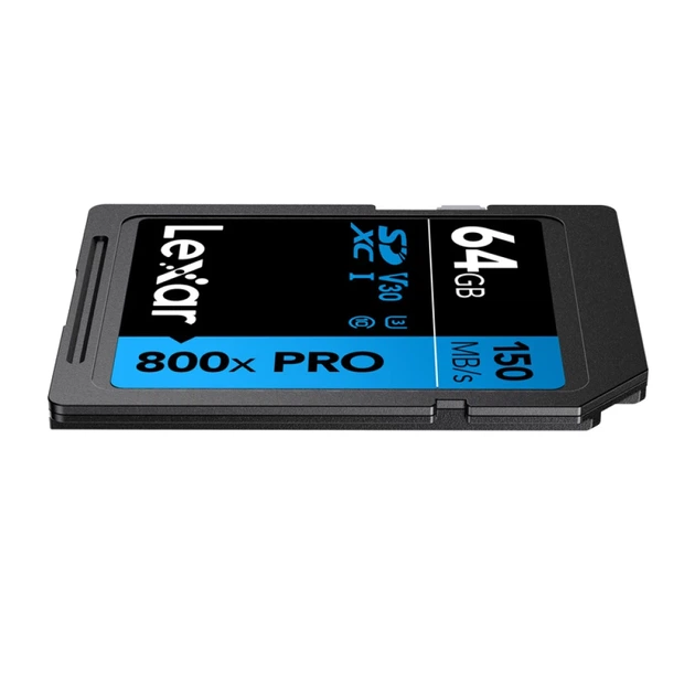 Карта пам'яті Lexar Professional 800x Pro SDXC 64GB (LSD0800P064G-BNNNG) - Фото 4 Карта пам'яті Lexar Professional 800x Pro SDXC 64GB (LSD0800P064G-BNNNG) - зображення 4