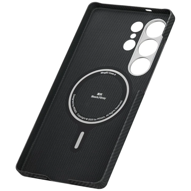 Чехол Pitaka Cairn Case для Samsung Galaxy S25 Ultra Grey (PBS2501U) - Фото 10 Чехол Pitaka Cairn Case для Samsung Galaxy S25 Ultra Grey (PBS2501U) - изображение 10