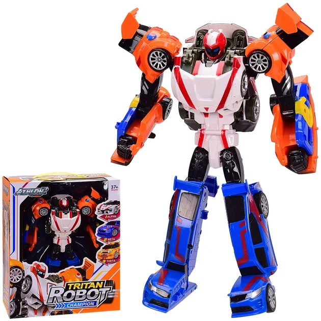 Робот-трансформер Tobot Athlon Tritan Champion 3 в 1 (Alpha, Beta, Theta) - Фото 2 Робот-трансформер Tobot Athlon Tritan Champion 3 в 1 (Alpha, Beta, Theta) - зображення 2