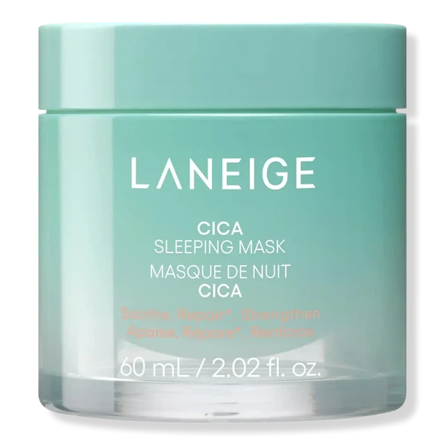 Ночная маска для лица LANEIGE Cica Sleeping Mask - Фото 1 Ночная маска для лица LANEIGE Cica Sleeping Mask - изображение 1