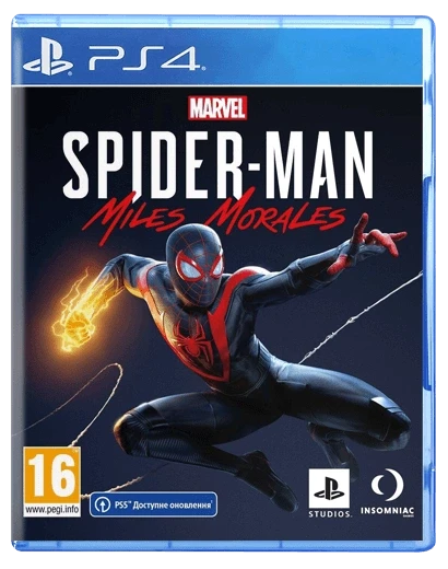 Игра Marvel's Spider-Man: Miles Morales для PS4 (Blu-ray диск) RUS Б/У - Фото 1 Игра Marvel's Spider-Man: Miles Morales для PS4 (Blu-ray диск) RUS Б/У - изображение 1