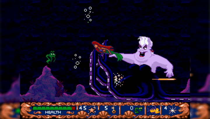 Игра RMC Mega Drive Ariel the Little Mermaid Английская Версия - изображение 7