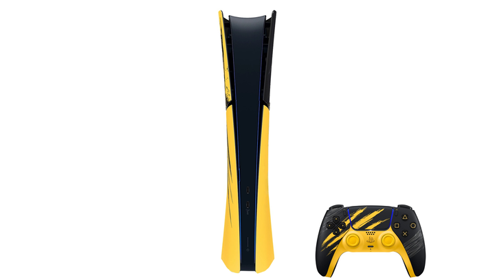 Консоль Sony PlayStation 5 Slim Digital Edition Marvel's Wolverine Limited Edition 825GB Black Yellow - изображение 6
