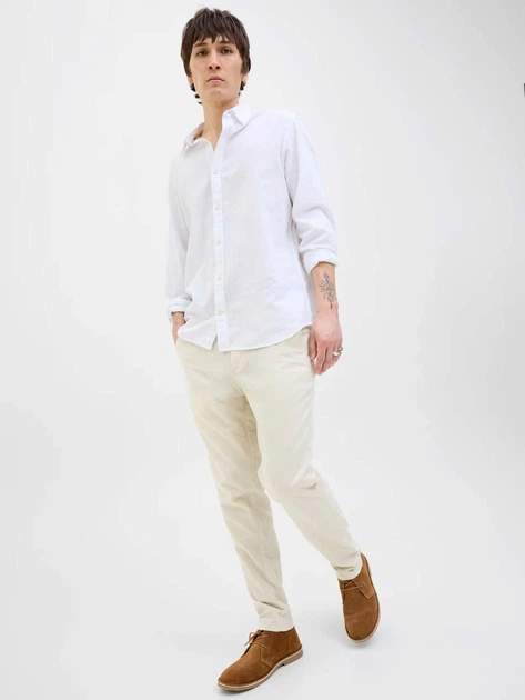 Чіноси JACK & JONES 11096945 Світло-сірий 31/32 JNJ867 - Фото 6 Чіноси JACK & JONES 11096945 Світло-сірий 31/32 JNJ867 - зображення 6