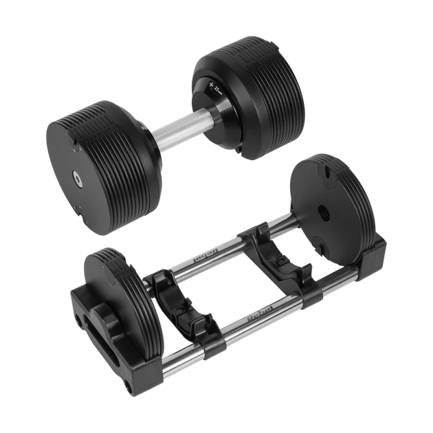 Гантель регулируемая REBEL ACTIVE 36 кг шаг 1 кг (RBA-2331-36) - изображение 4