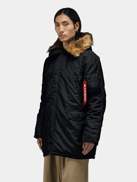 Парка Alpha Industries 10267375 Чёрный S ALD498 - Фото 3 Парка Alpha Industries 10267375 Чёрный S ALD498 - изображение 3