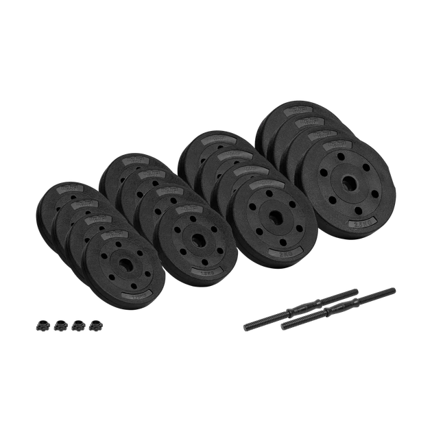 Гантелі регульовані REBEL 2x15 kg (RBA-2328-15) - Фото 2 Гантелі регульовані REBEL 2x15 kg (RBA-2328-15) - зображення 2