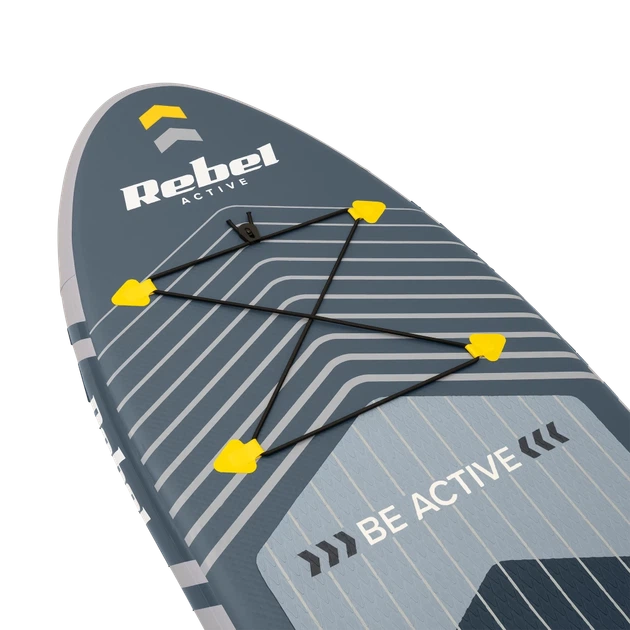 Доска SUP REBEL ACTIVE помпованная 244x76x10 см, набор (RBA-4511) - Фото 4 Доска SUP REBEL ACTIVE помпованная 244x76x10 см, набор (RBA-4511) - изображение 4