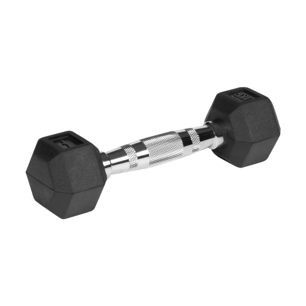 Гантелі чавунні гумовані HEX REBEL ACTIVE 2x1 кг (RBA-2325-01) - Фото 3 Гантелі чавунні гумовані HEX REBEL ACTIVE 2x1 кг (RBA-2325-01) - зображення 3