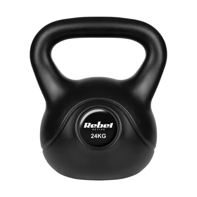 Гиря битумная REBEL ACTIVE 24 kg (RBA-2322) - Фото 2 Гиря битумная REBEL ACTIVE 24 kg (RBA-2322) - изображение 2