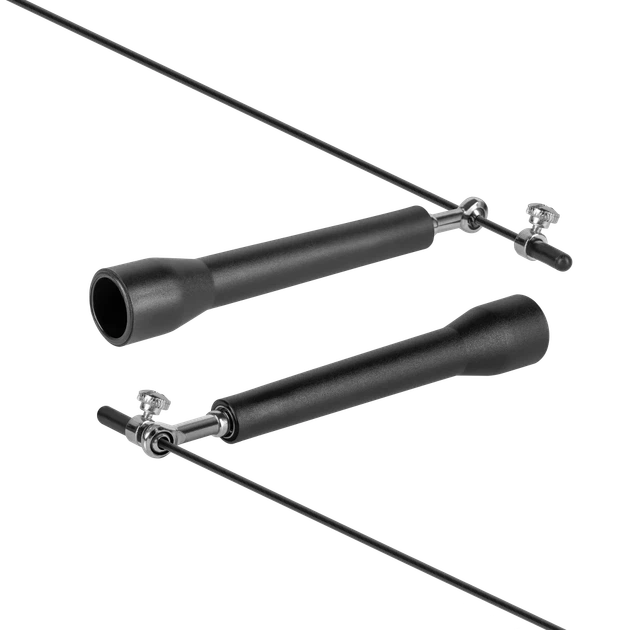 Скакалка боксерская REBEL ACTIVE пластиковая с металлическим подшипником 300см регулируемая (RBA-3201) - Фото 3 Скакалка боксерская REBEL ACTIVE пластиковая с металлическим подшипником 300см регулируемая (RBA-3201) - изображение 3