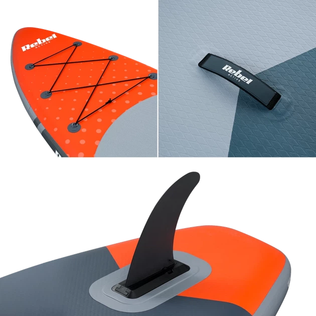 Дошка SUP REBEL ACTIVE RBA4501 Orange (RBA-4501-OR) - зображення 11