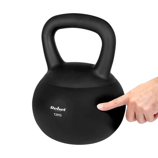 Гиря мягкая виниловая REBEL ACTIVE 12kg (RBA-2333-12) - Фото 4 Гиря мягкая виниловая REBEL ACTIVE 12kg (RBA-2333-12) - изображение 4