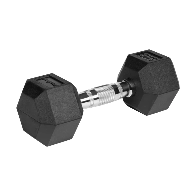 Гантелі REBEL ACTIVE HEX гумовані 2x6 кг (RBA-2325-06) - Фото 3 Гантелі REBEL ACTIVE HEX гумовані 2x6 кг (RBA-2325-06) - зображення 3