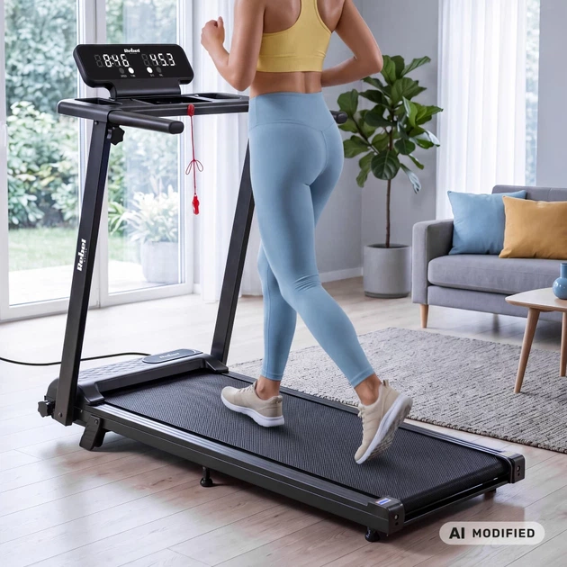 Беговая дорожка электрическая REBEL ACTIVE RBA-1021 (5901890136952) - Фото 12 Беговая дорожка электрическая REBEL ACTIVE RBA-1021 (5901890136952) - изображение 12