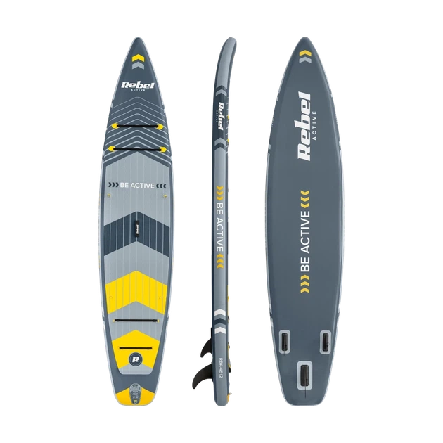 Дошка SUP REBEL ACTIVE PRO Touring 381x81x15 см, набір (RBA-4512) - Фото 2 Дошка SUP REBEL ACTIVE PRO Touring 381x81x15 см, набір (RBA-4512) - зображення 2