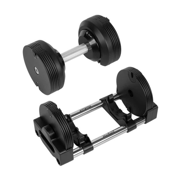 Гантель регульована REBEL ACTIVE 24 кг крок 1 кг (RBA-2331-24) - Фото 4 Гантель регульована REBEL ACTIVE 24 кг крок 1 кг (RBA-2331-24) - зображення 4