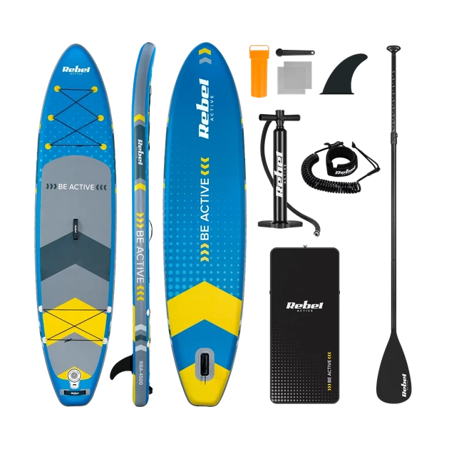 Дошка SUP REBEL ACTIVE RBA4500 Blue (RBA-4500-BL) - Фото 1 Дошка SUP REBEL ACTIVE RBA4500 Blue (RBA-4500-BL) - зображення 1