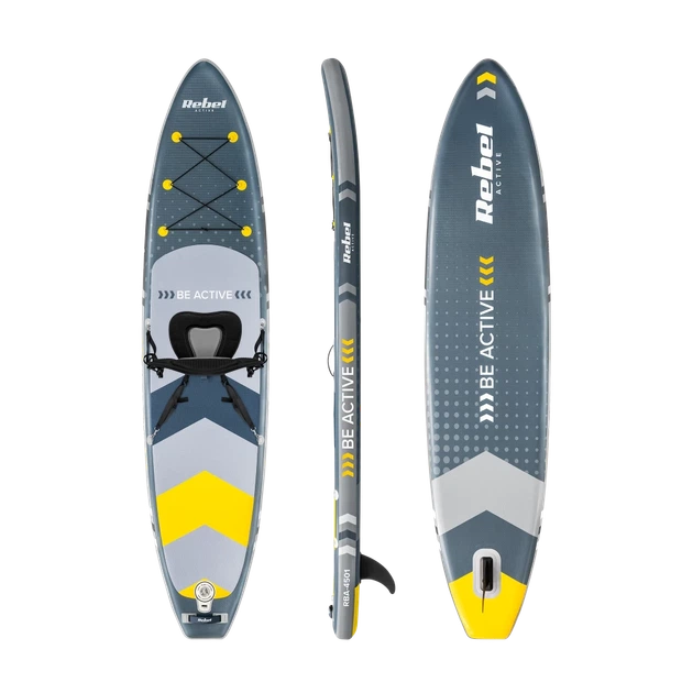 Дошка SUP REBEL ACTIVE з сидінням 350x81x15 см (RBA-4501) - Фото 2 Дошка SUP REBEL ACTIVE з сидінням 350x81x15 см (RBA-4501) - зображення 2