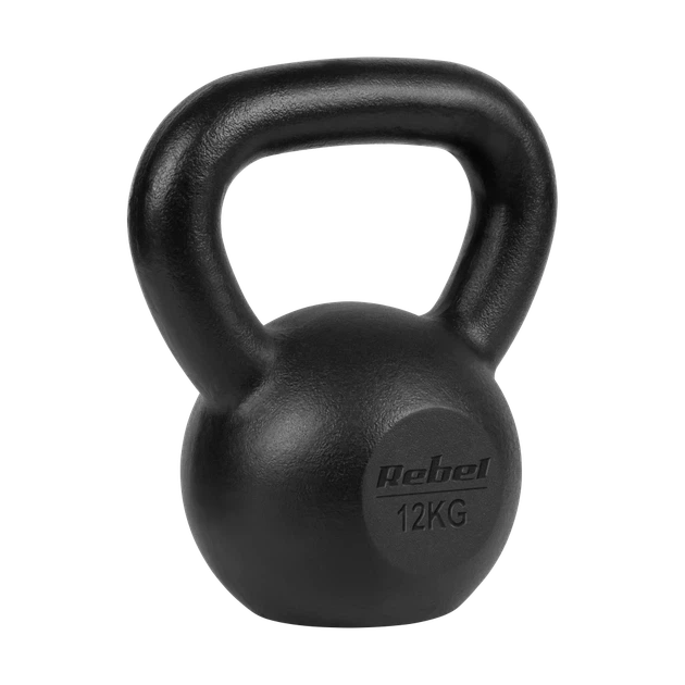 Гіря чавунна REBEL ACTIVE 12kg (RBA-2323-12) - Фото 1 Гіря чавунна REBEL ACTIVE 12kg (RBA-2323-12) - зображення 1
