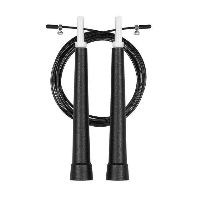 Скакалка боксерская REBEL ACTIVE пластиковая с пластиковым подшипником 300см регулируемая (RBA-3200) - Фото 1 Скакалка боксерская REBEL ACTIVE пластиковая с пластиковым подшипником 300см регулируемая (RBA-3200) - изображение 1