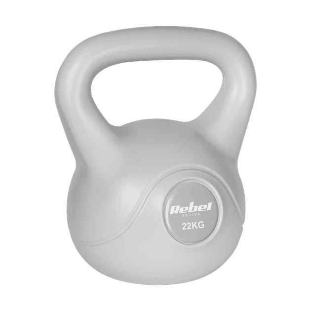Гиря битумная Rebel Active 22 кг Gray (RBA-2322G-22) - Фото 1 Гиря битумная Rebel Active 22 кг Gray (RBA-2322G-22) - изображение 1