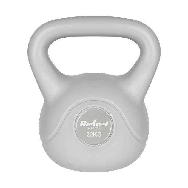 Гиря битумная Rebel Active 22 кг Gray (RBA-2322G-22) - Фото 2 Гиря битумная Rebel Active 22 кг Gray (RBA-2322G-22) - изображение 2