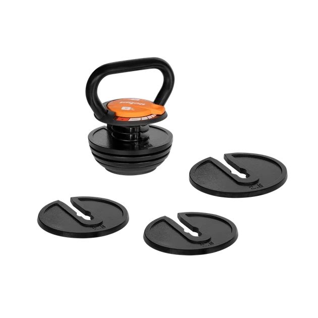 Гиря чугунная регулируемая REBEL ACTIVE 9 kg (RBA-2324-9) - изображение 3