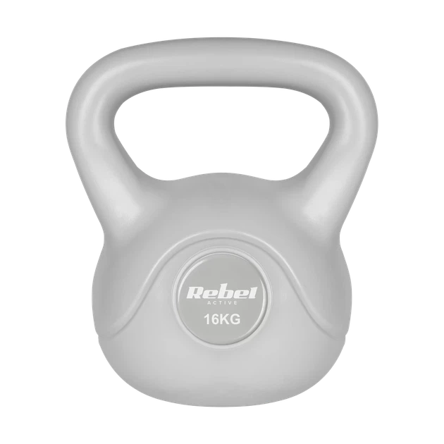 Гиря REBEL ACTIVE 16 кг Gray (RBA-2322G-16) - изображение 2